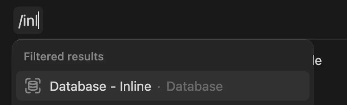 建立 Database